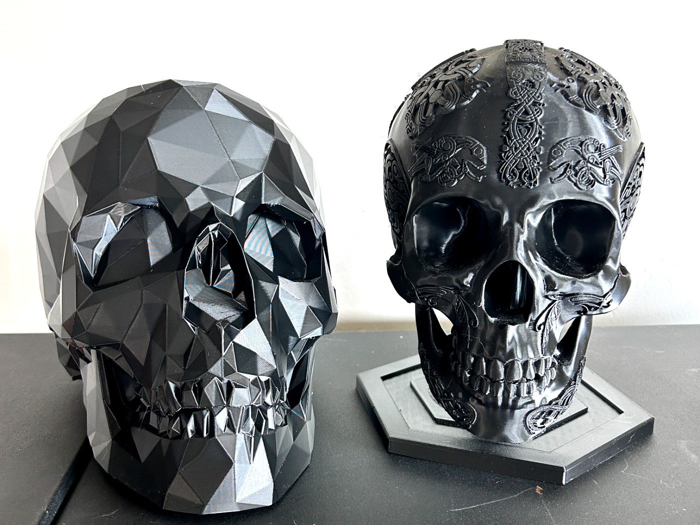 3D Printed Display Skull - custom 3D printed by Yogerst Solutions, Fox Cities WI