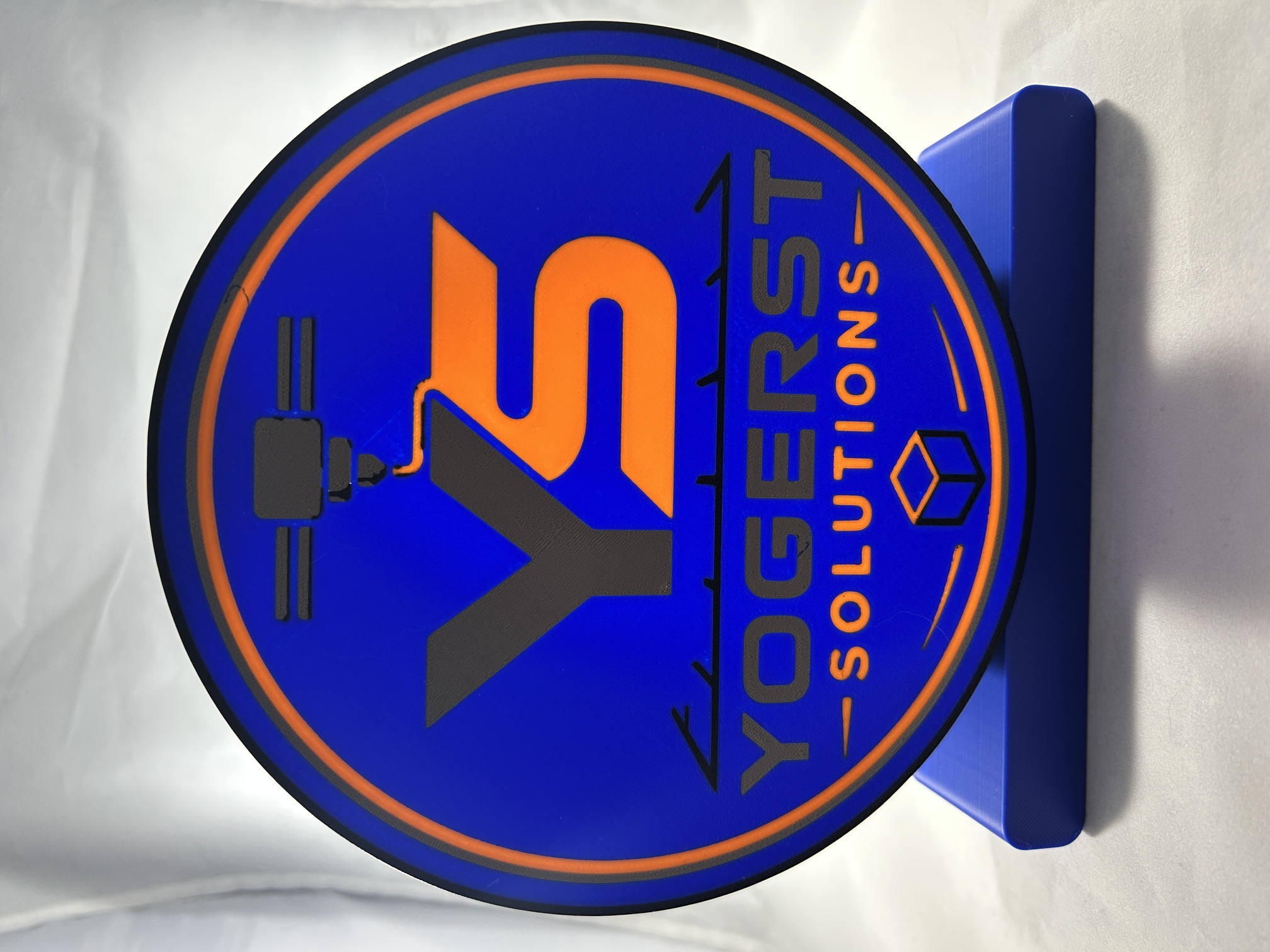 Custom LED Light Box - custom 3D printed by Yogerst Solutions, Fox Cities WI