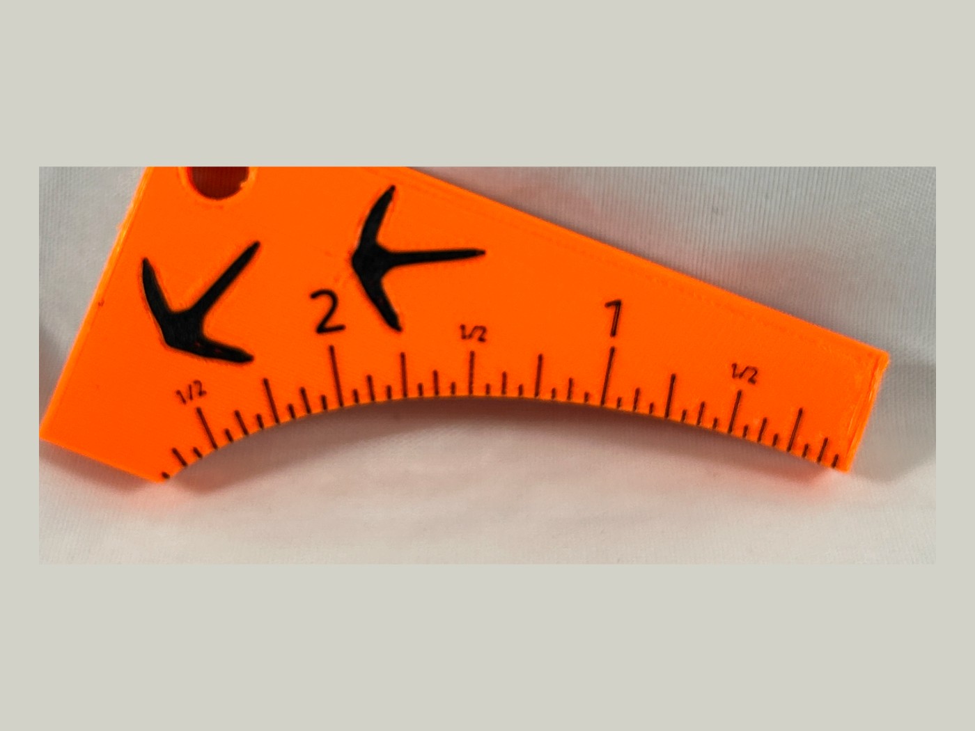 Turkey Spur Gauge - custom 3D printed by Yogerst Solutions, Fox Cities WI